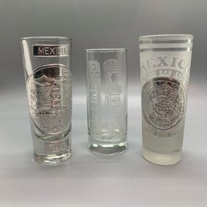 Set of 3 shot glasses